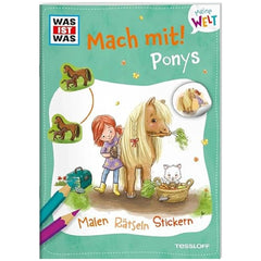 TESSLOFF - WAS IST WAS La mia vita con i pony - Giocattoli educativi - Edizione tedesca