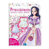 TROTSCH - Libro di attività per principesse con azione e figure giocattolo - Edizione tedesca