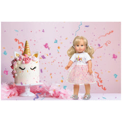 Unicorn Dress Hannah Size 35-45 Cm - Dolls Playsets And Toy Figures