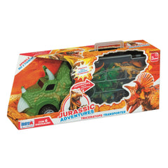 RS Toys - Jurassic Adventures Triceratops Transporter - Toy Playsets