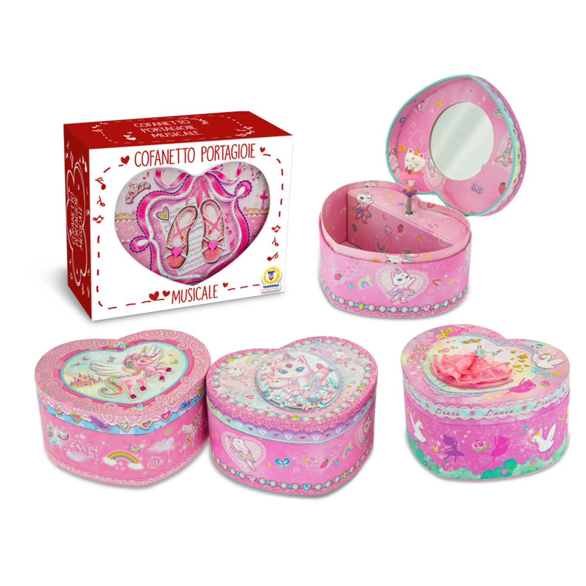 Teorema - Musical Heart Jewellery Box - Collectibles