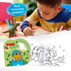 TROTSCH - Divertimento di Colorazione con Dino - Edizione Tedesca