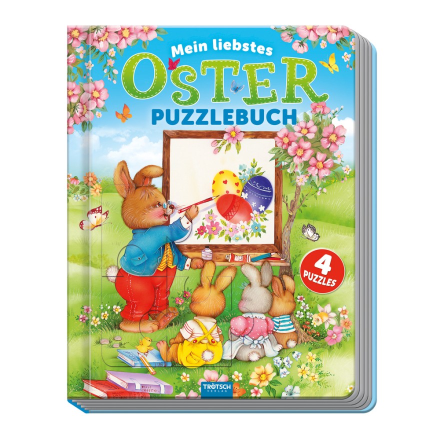 TROTSCH - Easter Puzzle Book Puzzles - German Edition