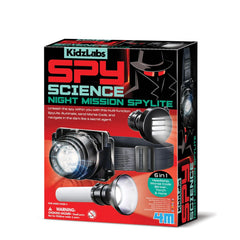 4M - KidzLabs Spy Science Missione Notturna Spylite - Set di Giocattoli