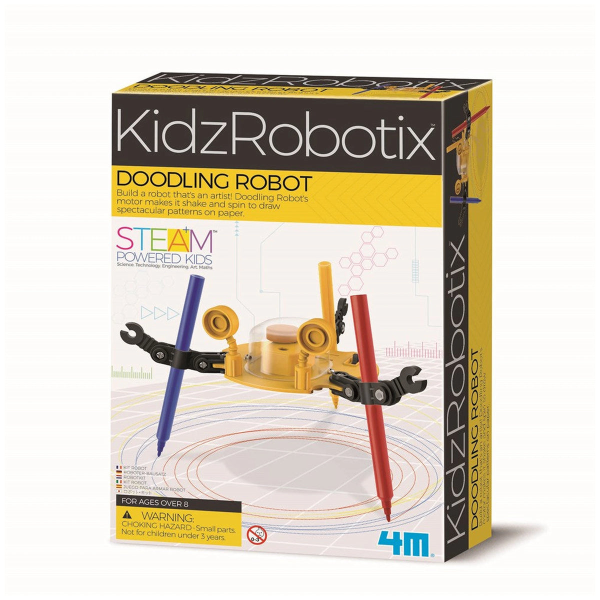 4M - KidzRobotix Robot Doodler - Giocattoli Robotici
