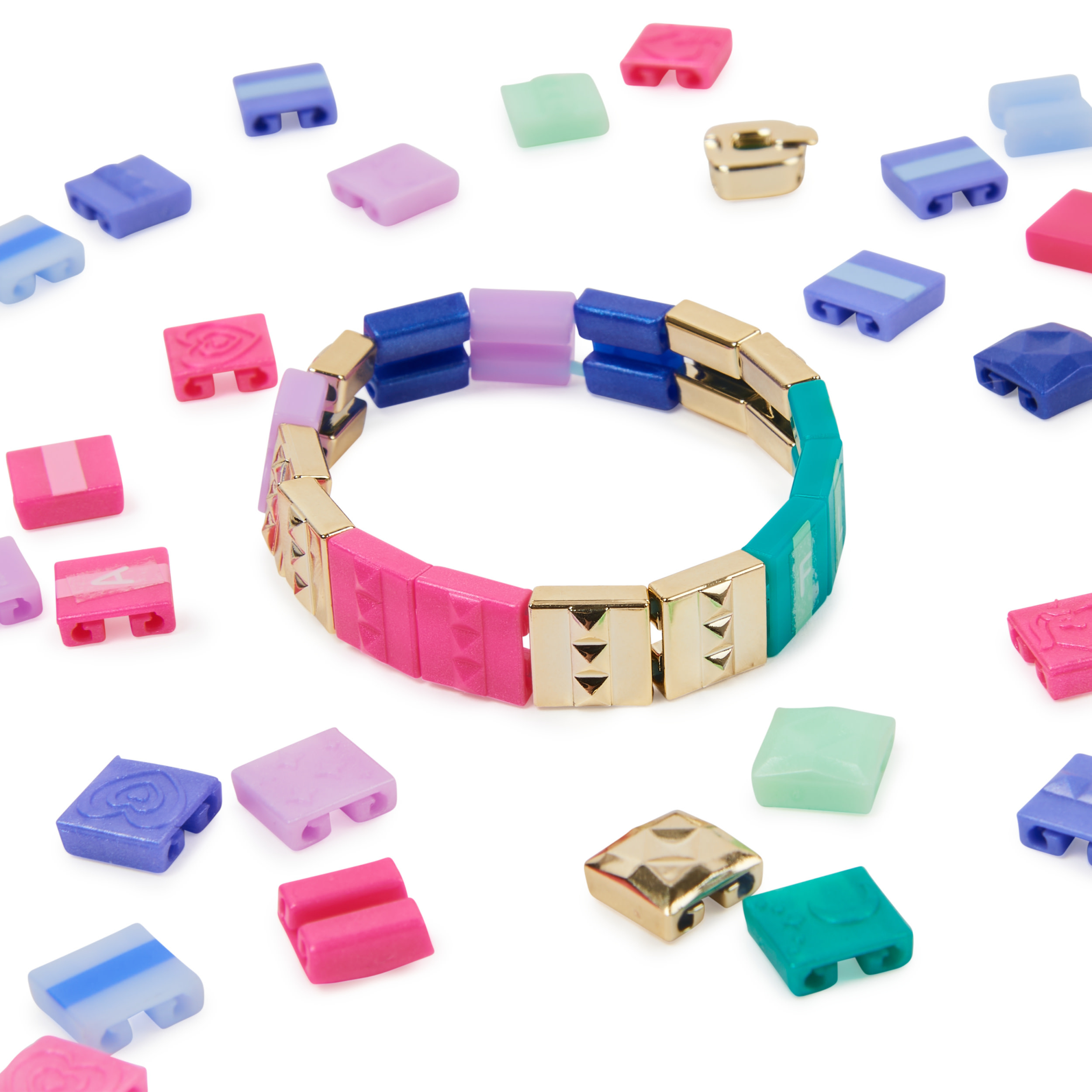 Cool Maker PopStyle Bracelet Maker Expansion Pack, 50+ Gem Beads, 3  Friendship Bracelets, Bracelet Making Kit, DIY Arts & Crafts Kids Toys for  Girls