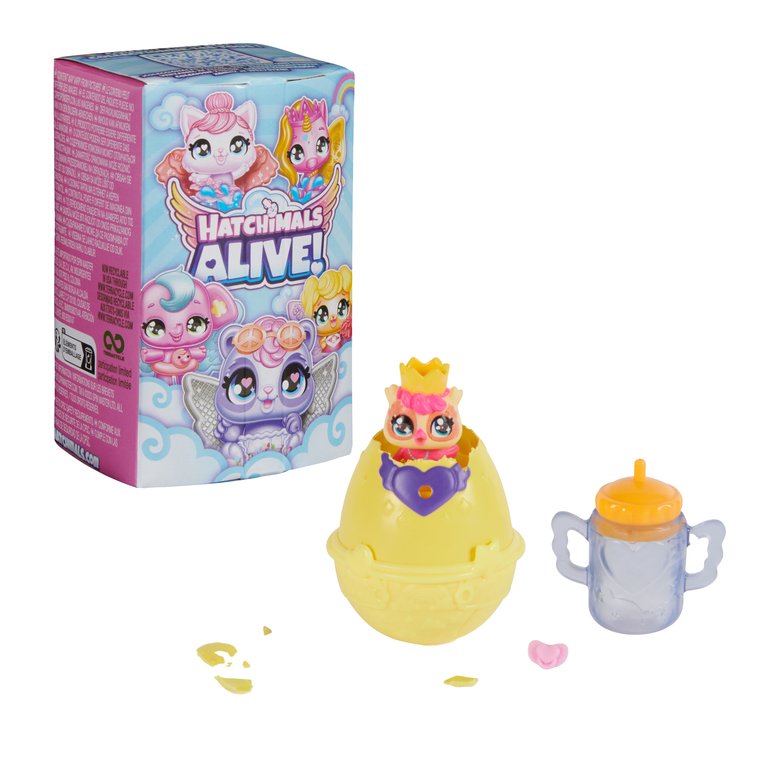 Hatchimals Alive, 1-Pack Blind Box Surprise Mini Figures Toy in  Self-Hatching Egg (Style May Vary), Kids Toys for Girls and Boys Ages 3 and  up