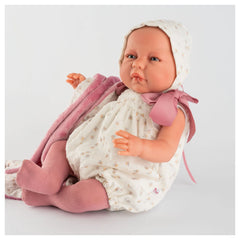ASI Dolls - Emma Real Reborn 46cm - Handcrafted Lifelike Spanish Baby Doll - Age +3 - Dolls, Playsets & Toy Figures