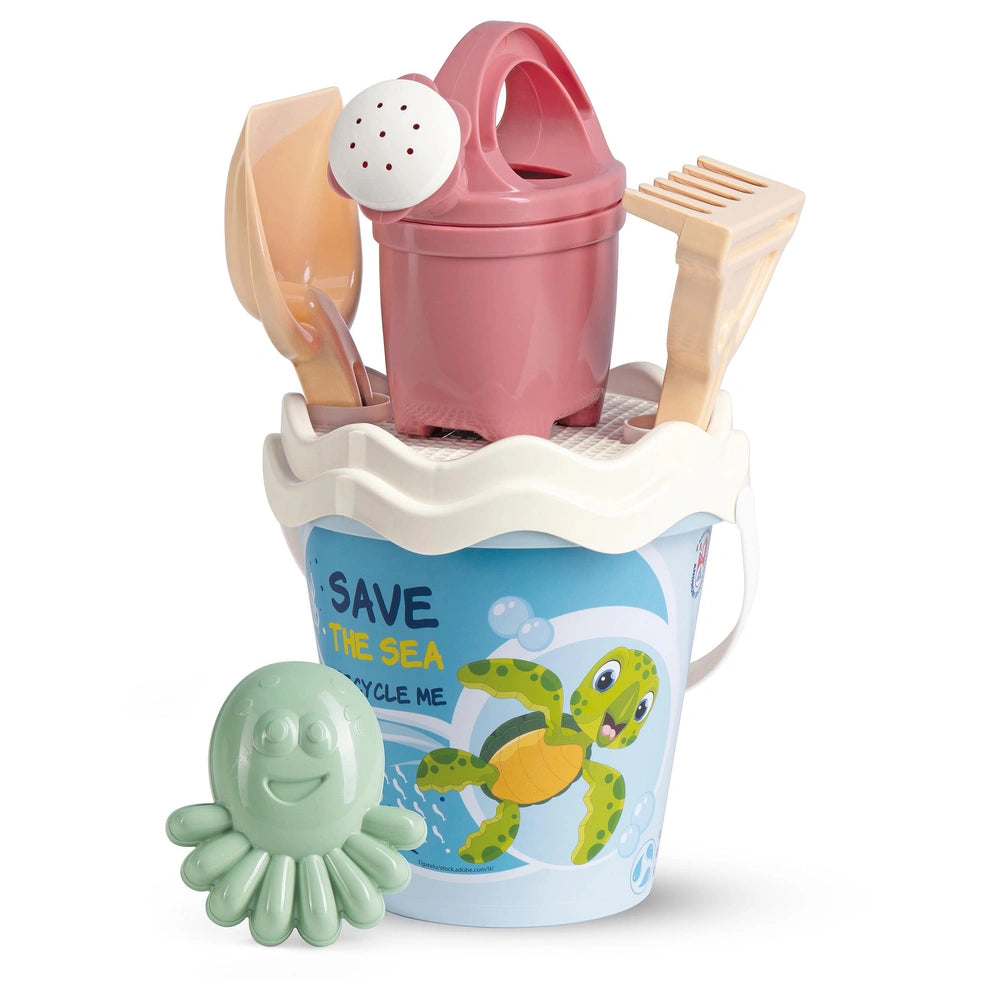 Androni - Giocattoli da Spiaggia - Set di Sabbia Recyclace Salva Oceano - 10M+ - 6 Pz