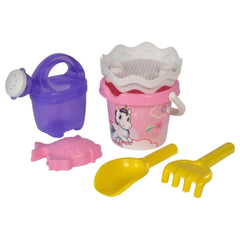Set Zaino Unicorno 6 Pz - Giocattoli da Spiaggia - 10+ mesi