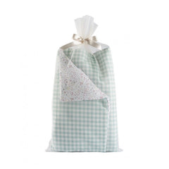 Asi - Bambole - Set di biancheria Cloe - Verde Bianco reversibile - 3 Anni
