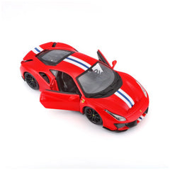 BBurago - Ferrari 488 Pista 1:24 Veicoli da Gioco in Metallo Die Cast