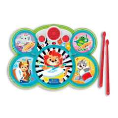 Baby Clementoni - Drumset Animals - Musical Instruments Age: +9M - 27617976