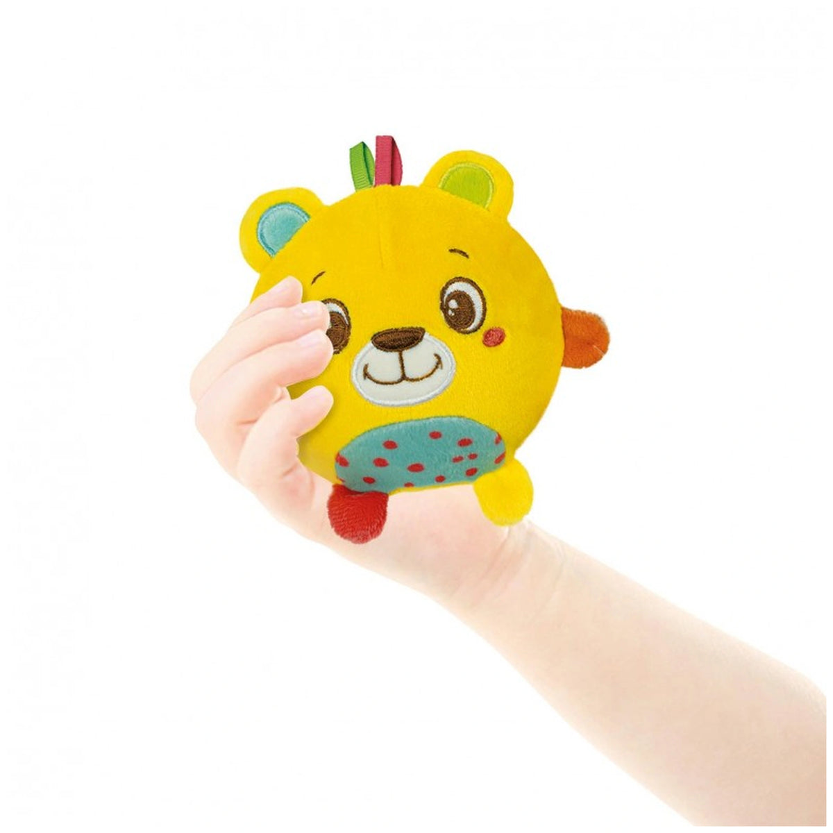 Baby Clementoni - Squeeze And Roll Amici Animali Peluche