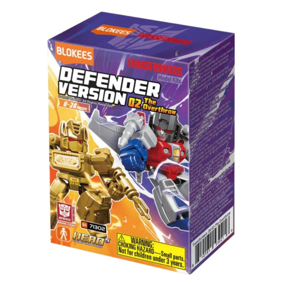 Blokees - Action figure - Transformers The Overthrow - 8+ Anni - Edizione Limitata