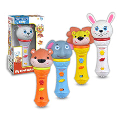 Bontempi - Microfono Karaoke per Bambini - Strumenti Musicali Educativi - 18+ mesi