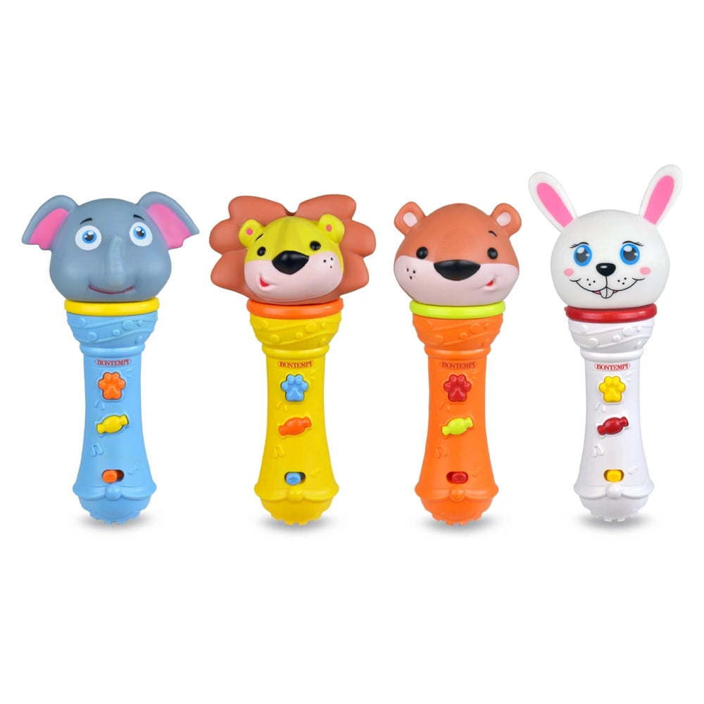 Bontempi - Microfono Karaoke per Bambini - Strumenti Musicali Educativi - 18+ mesi
