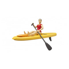 Bruder - Bworld Lifeguard With Standup Paddle - Action & Toy Figures