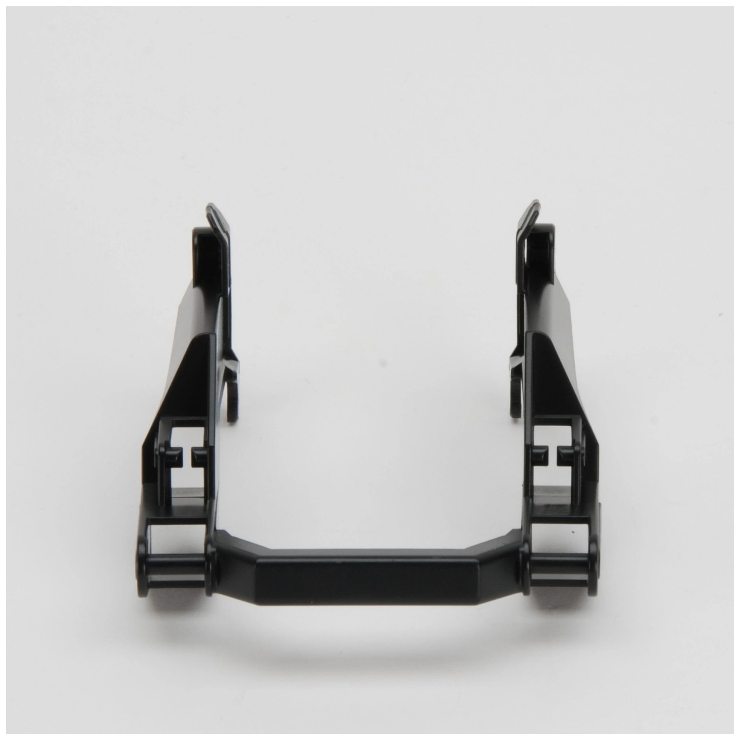 Black front loader rod assembly for Bruder Series 3000 tractors, featuring detailed construction parts.