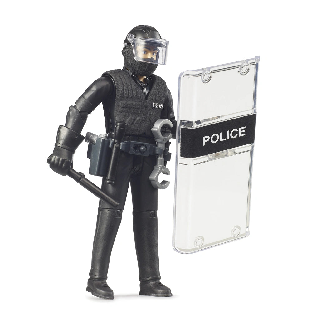 Bruder - Figure d'azione - Poliziotto forze speciali bworld - 3-5 anni