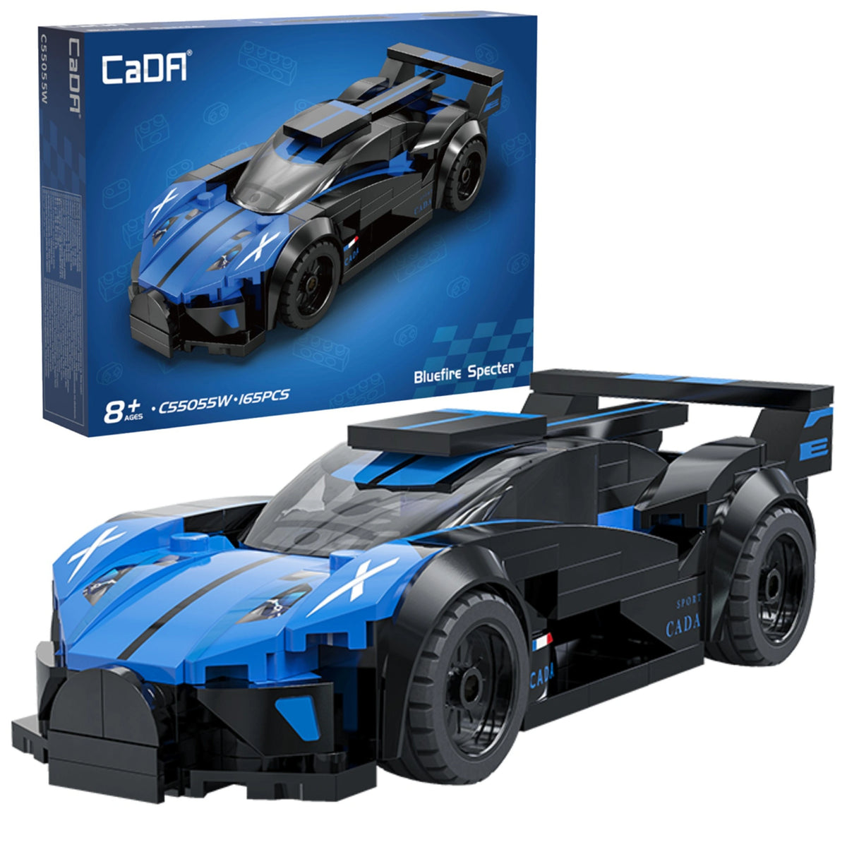 Cada - Bluefire-Specter-Car - Construction-Set-Toys