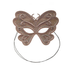 Carnival Toys - Maschera di Stoffa a Forma di Farfalla Colorata per Divertimento Creativo nei Costumi - Professioni Immaginarie e Gioco di Ruolo