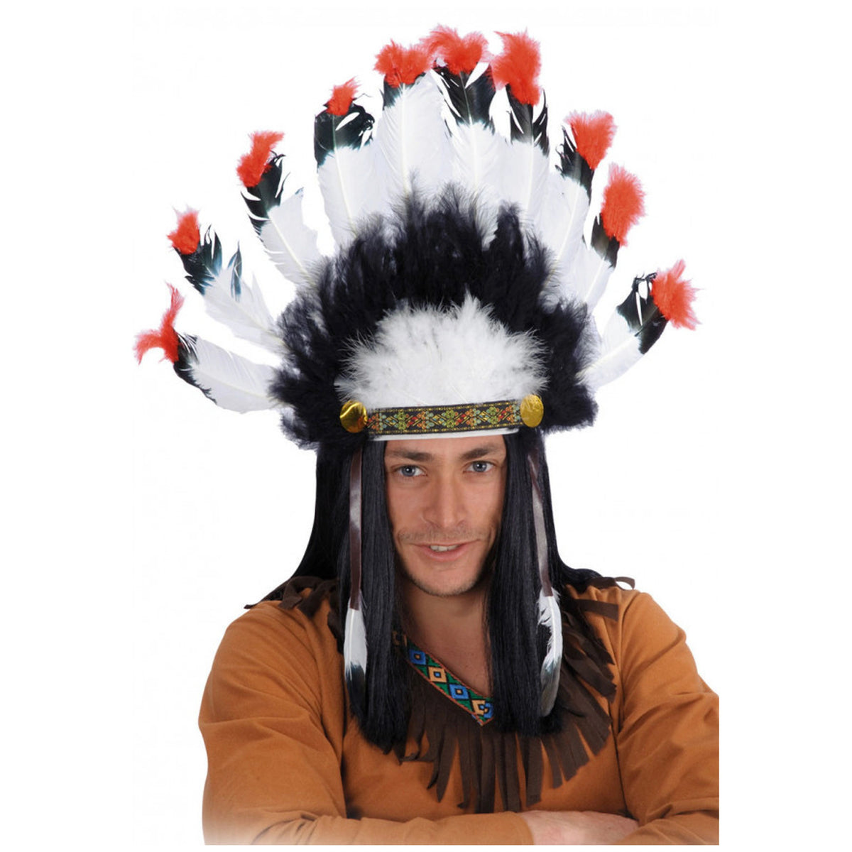 Carnival Toys - Colorful Indian Diadem For Dress Up Fun And Imaginative Play - Pretend Professions And Role Playing