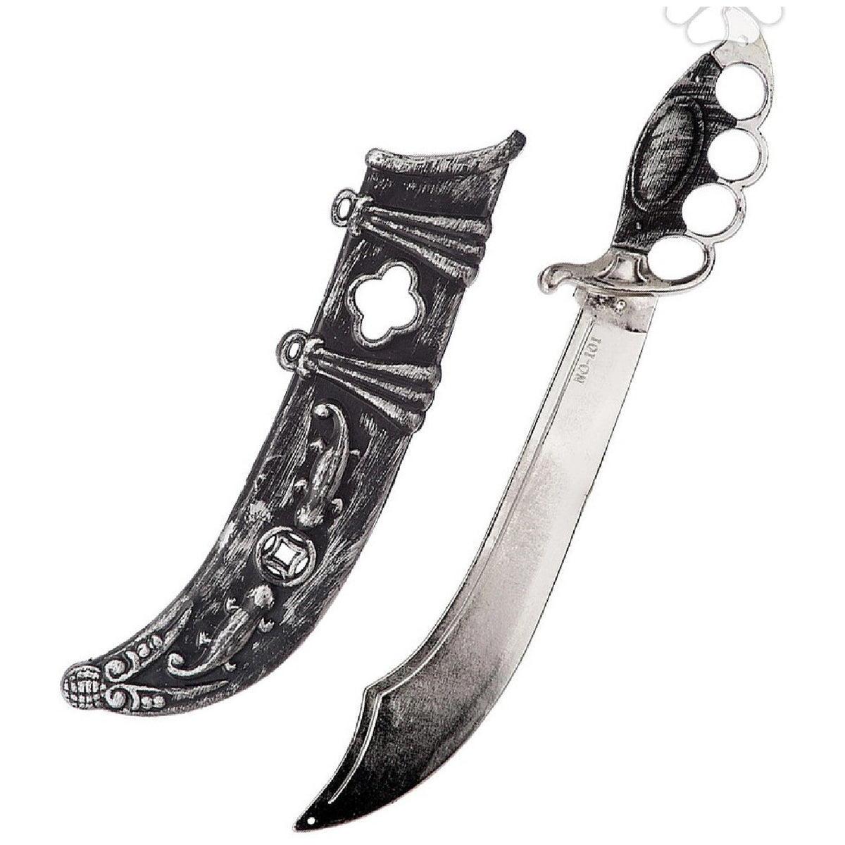 Carnival Toys - Spada da Pirata con Fodero 40 Cm per Gioco di Ruolo Avventuroso - Professioni e Ruoli da Fingere