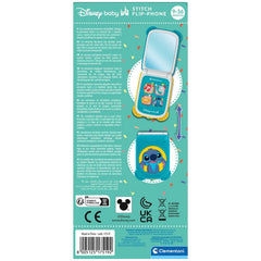 Clementoni - Disney-Stitch-Flip-Phone - Giocattoli per attività per bambini