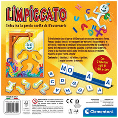 Clementoni - Gioco da Tavolo Impiccato - Edizione Italiana