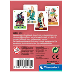 Clementoni - L'Uomo Nero Giochi di Carte - Edizione Italiana
