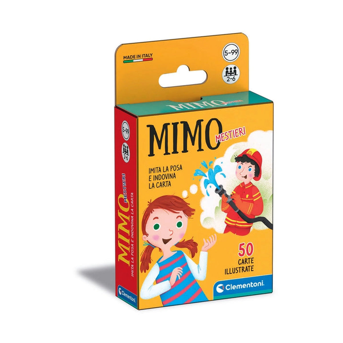 Clementoni - Mimo Mestieri Giochi di Carte - Edizione Italiana