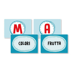 Clementoni - Nomi Cose Città Giochi di Carte - Edizione Italiana