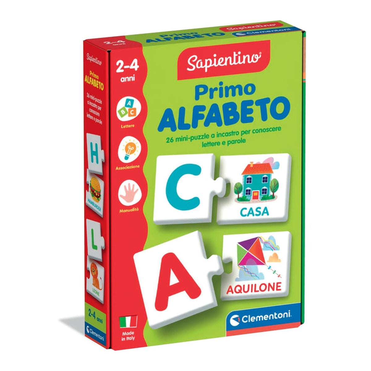 Clementoni - Sapientino-Primo-Alfabeto - Educational-Toys