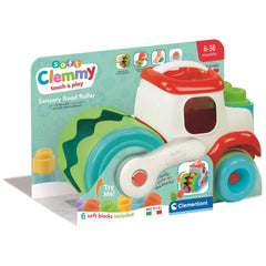 Clementoni - Soft-Clemmy-Touch-and-Play-Rullo-Sensory-Baby-Activity-Toys