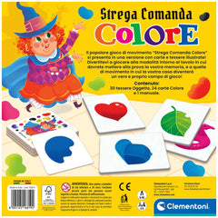 Clementoni - Strega Comanda Colore Giochi da Tavolo - Edizione Italiana