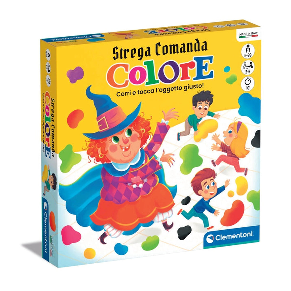 Clementoni - Strega Comanda Colore Giochi da Tavolo - Edizione Italiana
