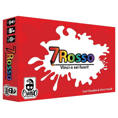 Cranio Creations - 7 Rosso - Card Game Age: +8 - CC073 - Italian Edition