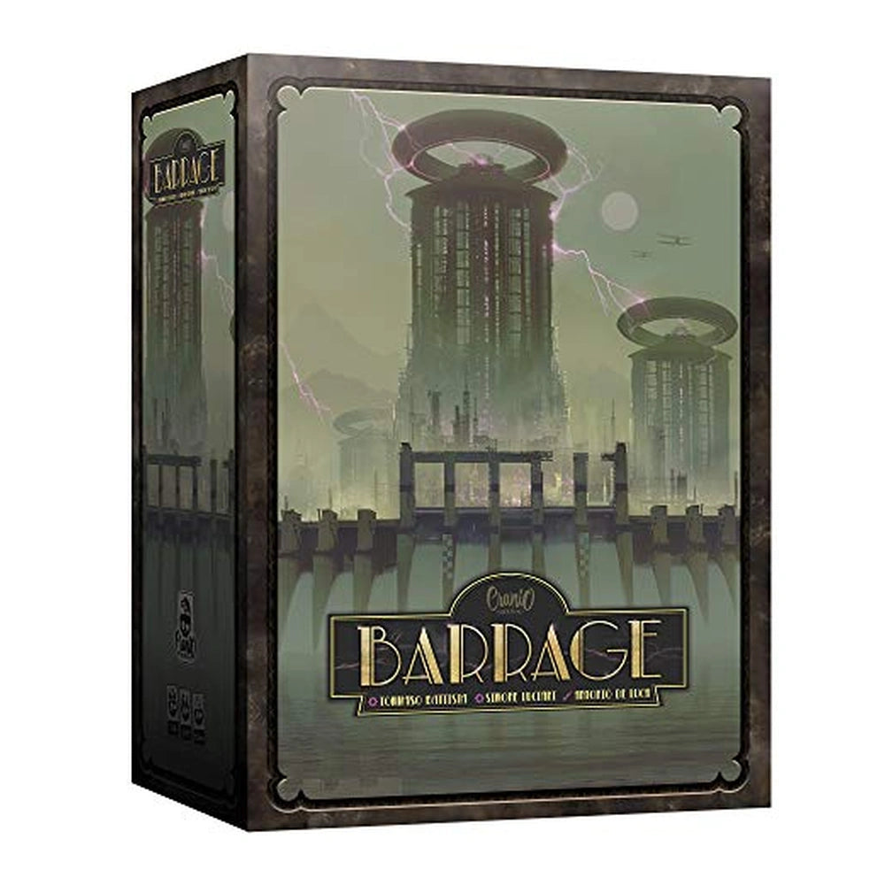 Cranio Creations - Barrage - Board Game Age: +14 - CC211 - Italian Edition