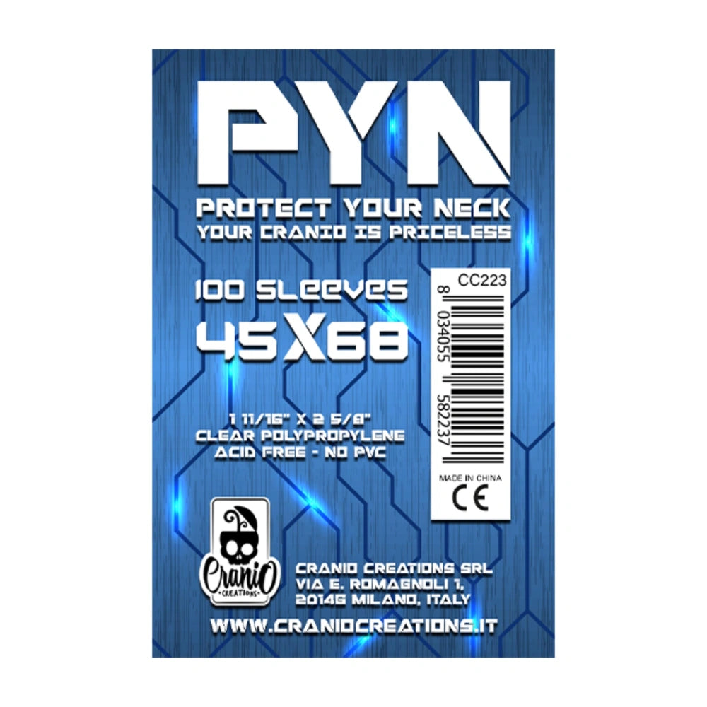 Cranio Creations - Bustine Protettive PYN - Giochi di Carte - +12 - CC223 - Edizione Italiana