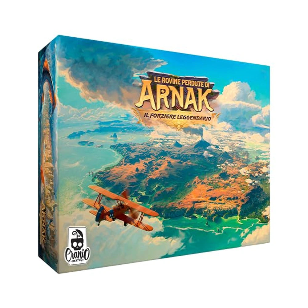 Cranio Creations - Le Rovine Perdute di Arnak - Il Forziere Leggendario - Board Game Age: +12 - CC724 - Italian Edition