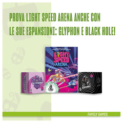 Cranio Creations - Light Speed Arena - Black Hole - Gioco da Tavolo - 8 - CC787 - Edizione Italiana