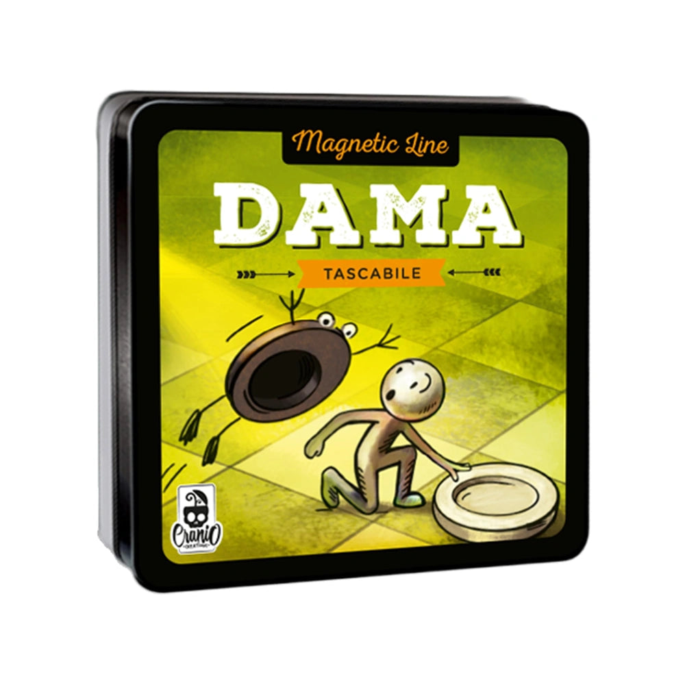 Cranio Creations - Magnetic Line - Dama - Gioco da Tavolo - 6 - CC354 - Edizione Italiana
