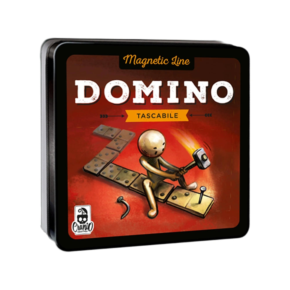 Cranio Creations - Magnetic Line - Domino - Board Game Age: +4 - CC355 - Italian Edition