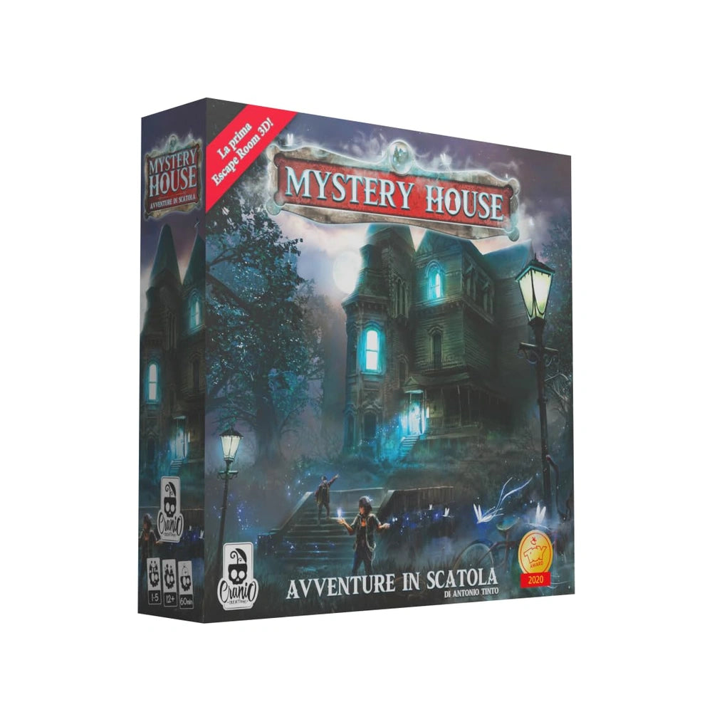 Cranio Creations - Mystery House - Avventure in Scatola - Board Game Age: +12 - CC204 - Italian Edition
