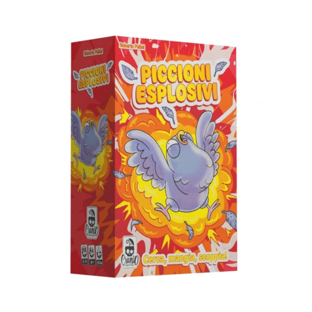 Cranio Creations - Piccioni Esplosivi - Gioco di Carte - 8 - CC710 - Edizione Italiana