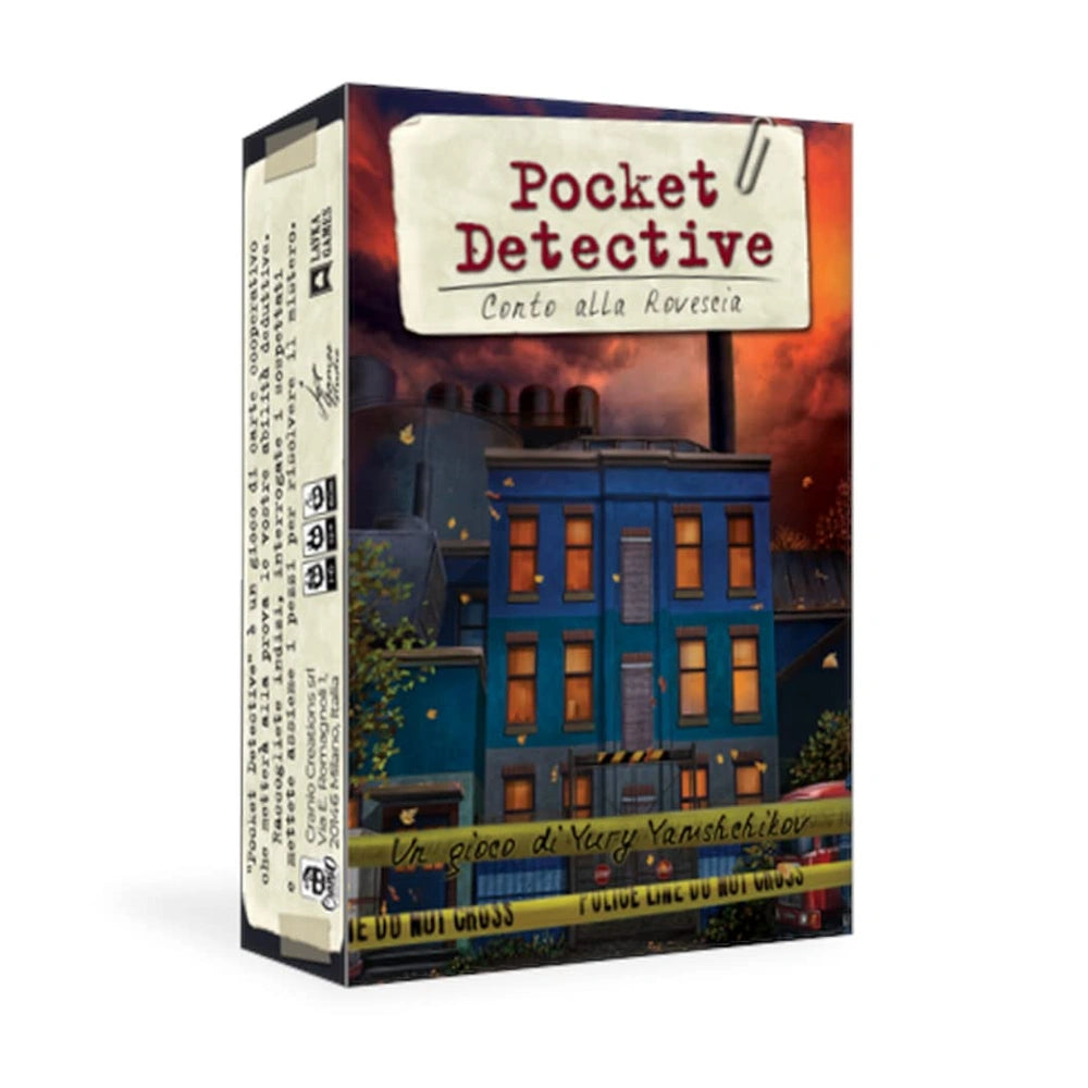 Cranio Creations - Pocket Detective 3 - Giochi di Carte - 12+ - CC352 - Edizione Italiana