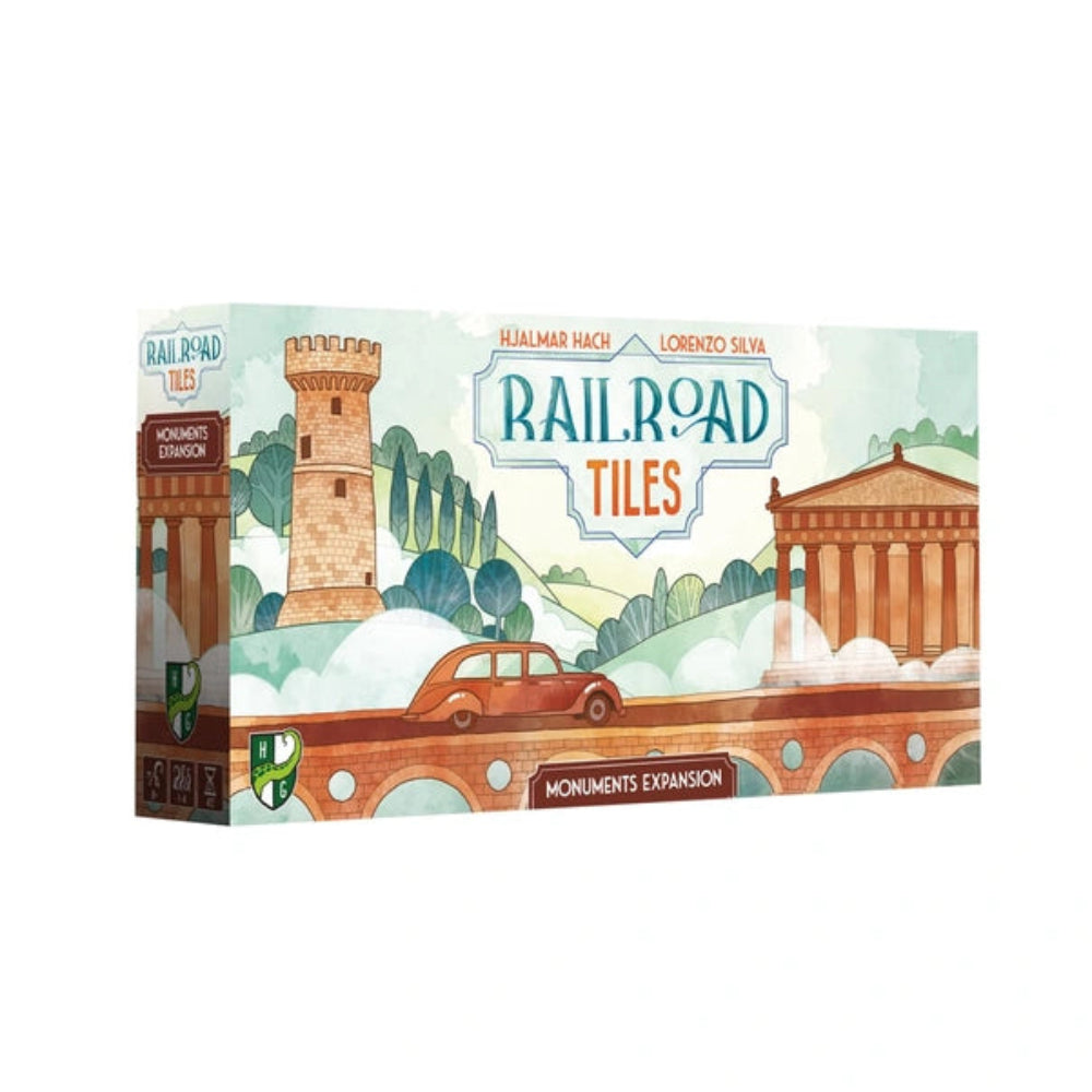 Cranio Creations - Railroad Tiles - Monuments Expansion - Gioco da Tavolo - 8 - CC759 - Edizione Italiana