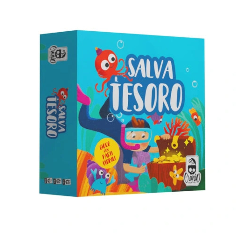 Cranio Creations - Salva il Tesoro - Gioco da Tavolo - 4+ - CC703 - Edizione Italiana