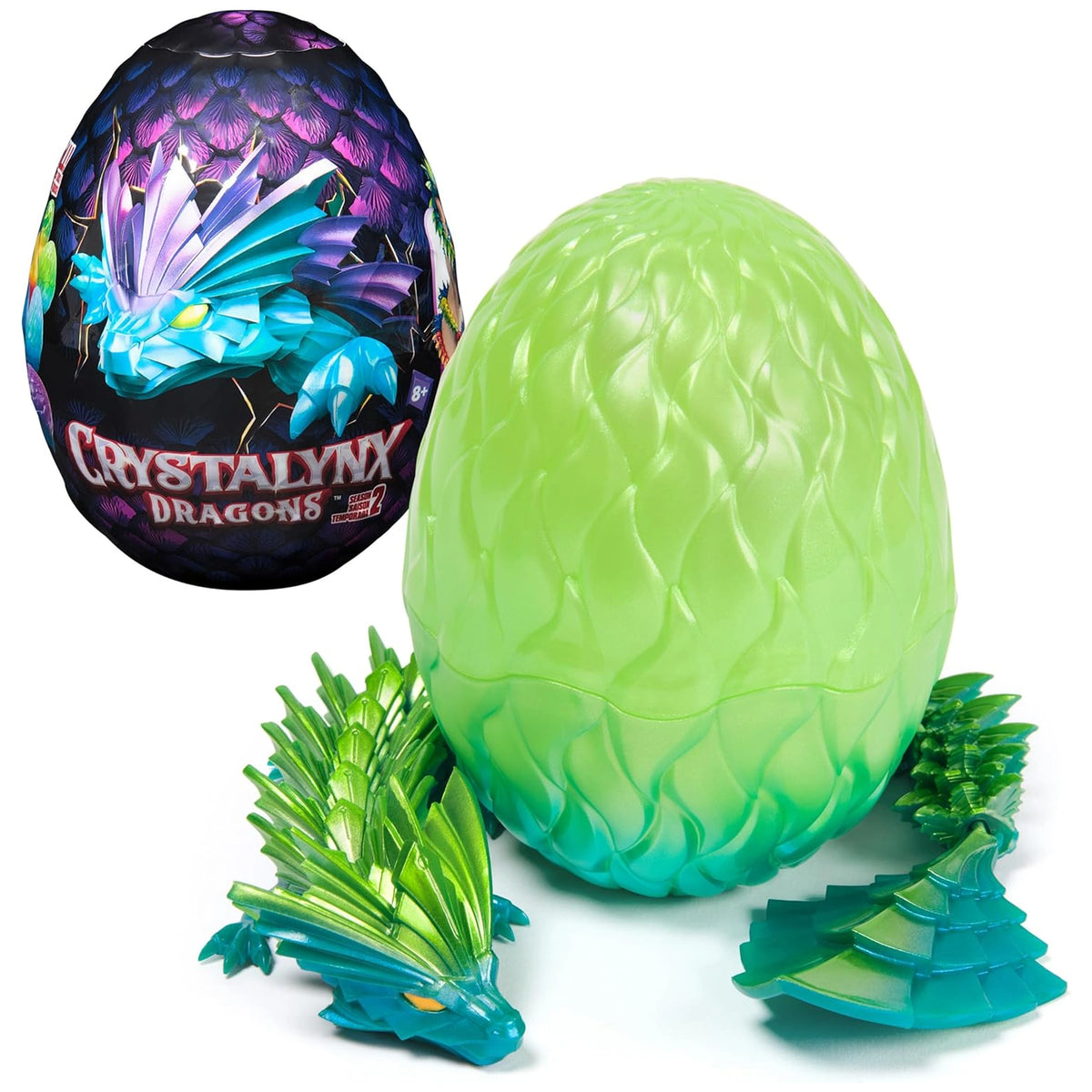 CrystaLynx - Figura di Drago Articolata - Collezionabili